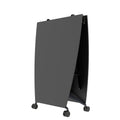 MARA - TIMMY LIBRO Konferenztisch | Bootsform, 3200 x 1200 mm (10 - 14 Personen), rollbar, faltbar, Anthrazit - 8 Thumbnail Image