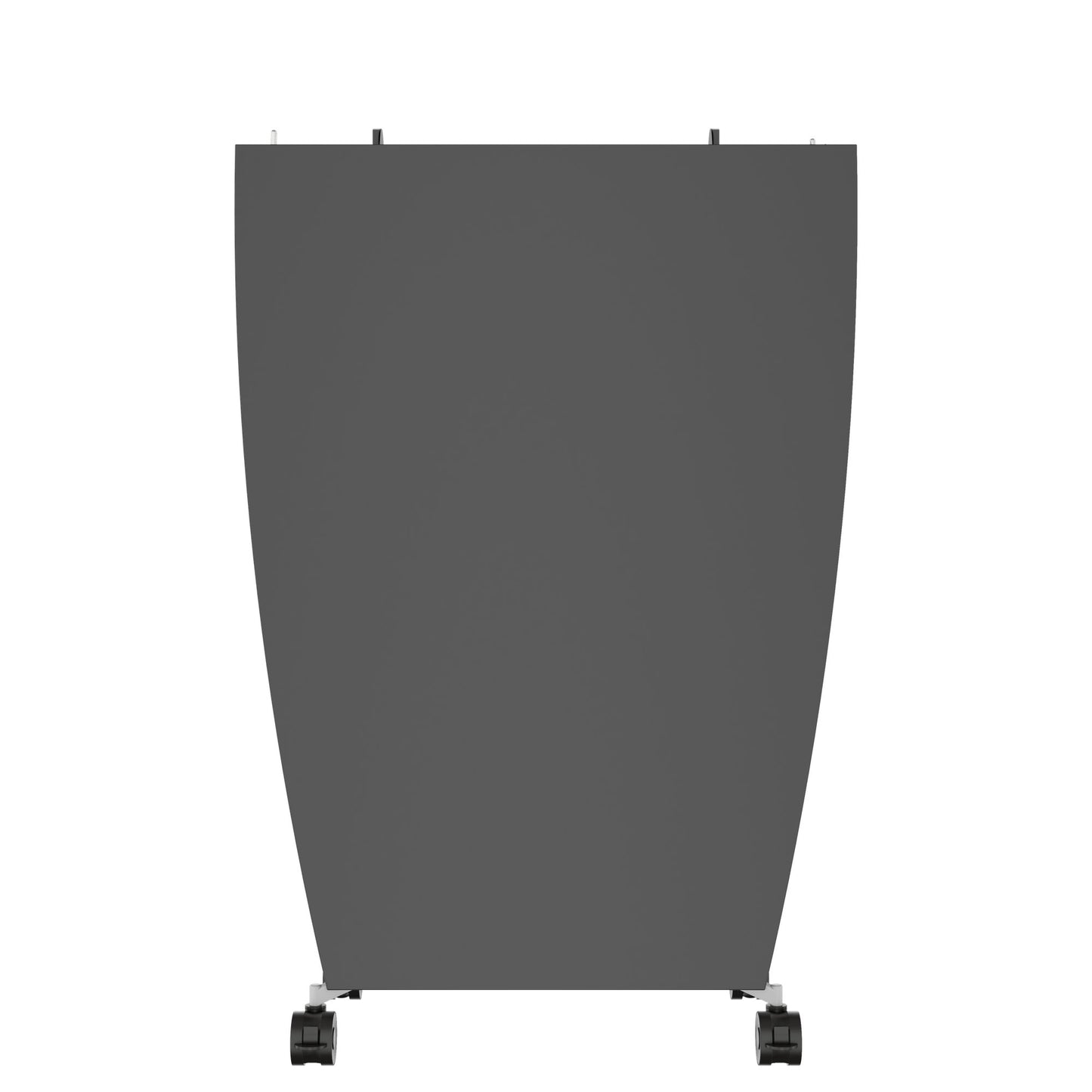 MARA - TIMMY LIBRO Konferenztisch | Bootsform, 3200 x 1200 mm (10 - 14 Personen), rollbar, faltbar, Anthrazit