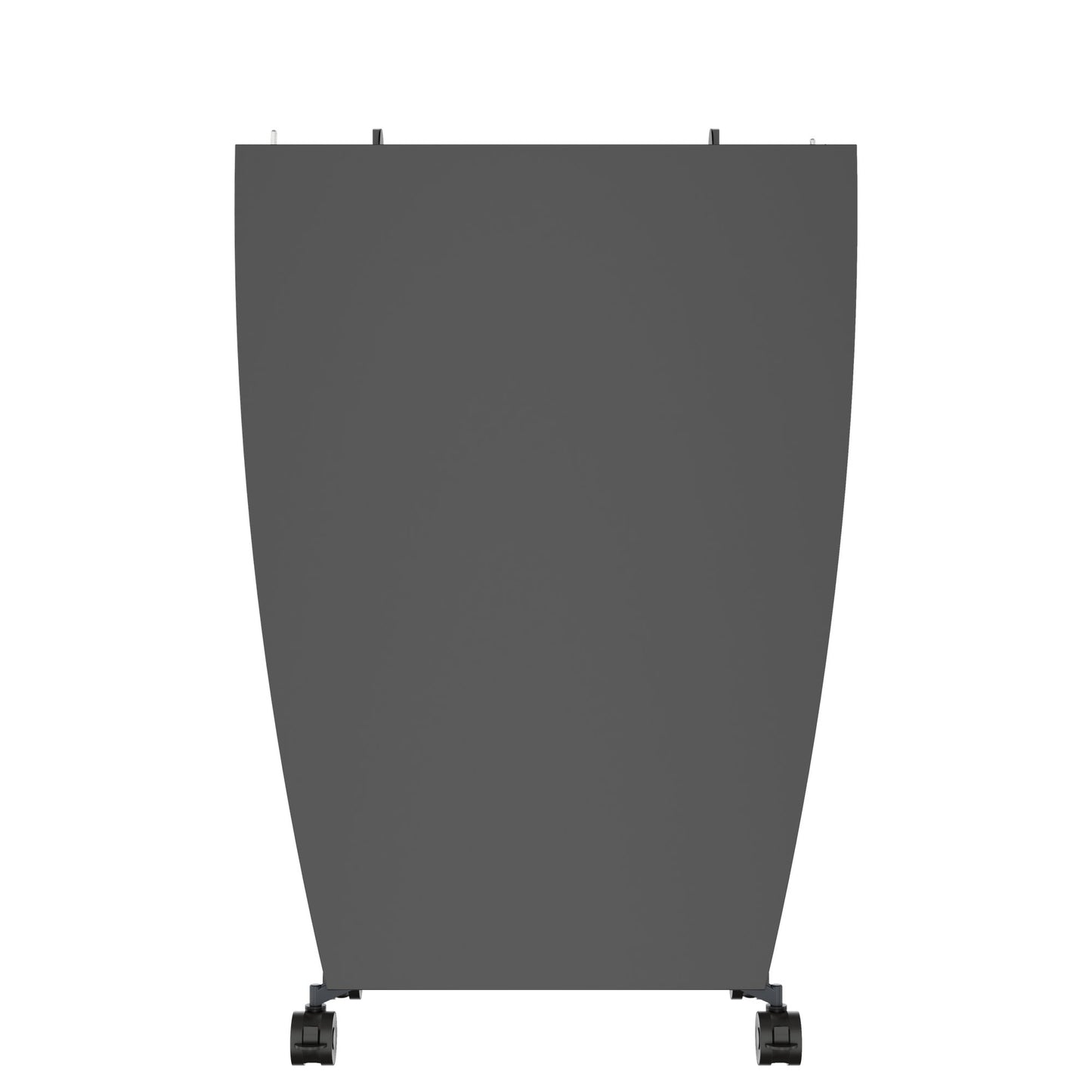 MARA - TIMMY LIBRO Konferenztisch | Bootsform, 3200 x 1200 mm (10 - 14 Personen), rollbar, faltbar, Anthrazit