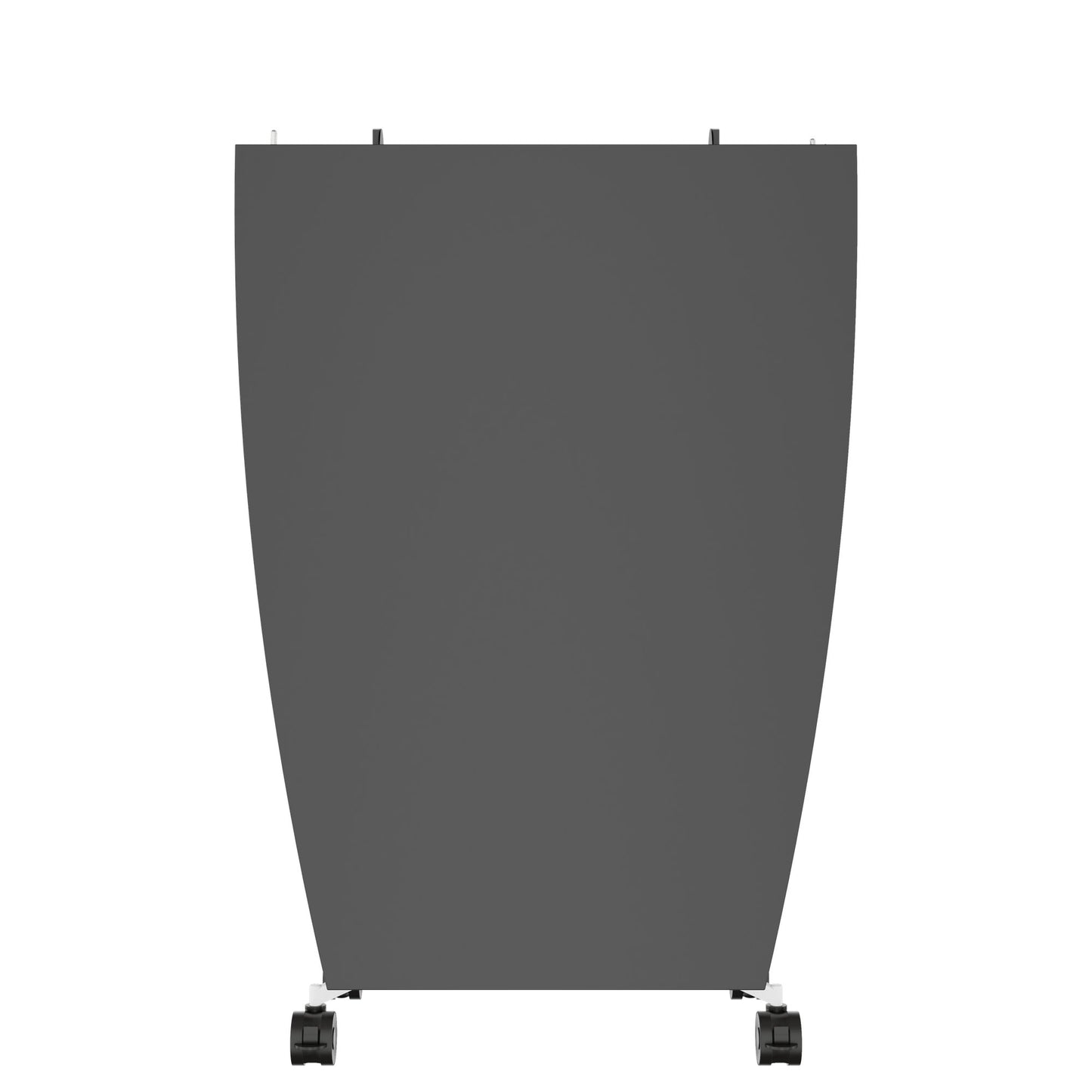 MARA - TIMMY LIBRO Conference table | Boat shape, 3200 x 1200 mm (10 - 14 persons), rollable, foldable, anthracite