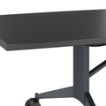 MARA - TIMMY LIBRO Konferenztisch | Bootsform, 3200 x 1200 mm (10 - 14 Personen), rollbar, faltbar, Anthrazit - 13 Thumbnail Image