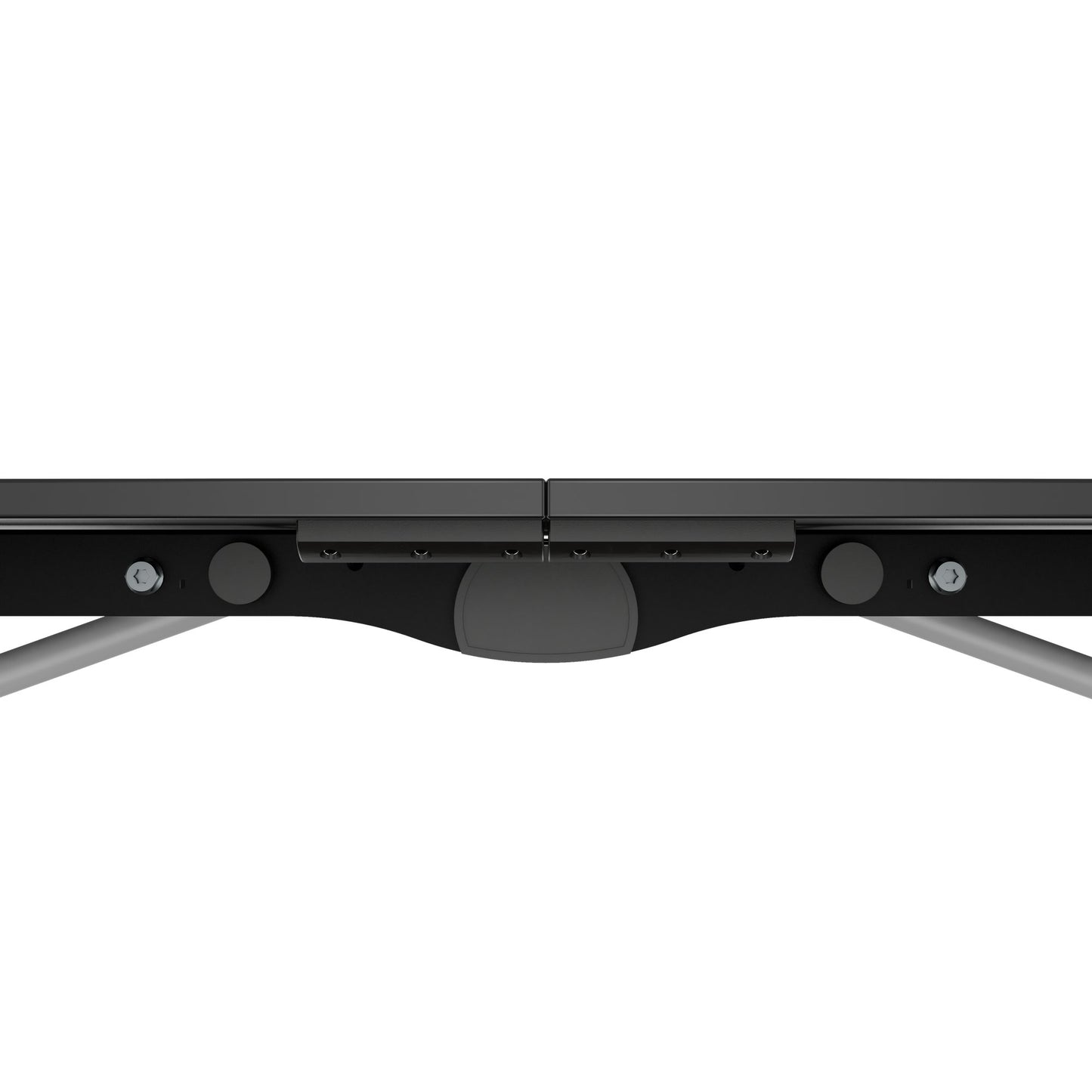MARA - TIMMY LIBRO Konferenztisch | Bootsform, 3200 x 1200 mm (10 - 14 Personen), rollbar, faltbar, Anthrazit