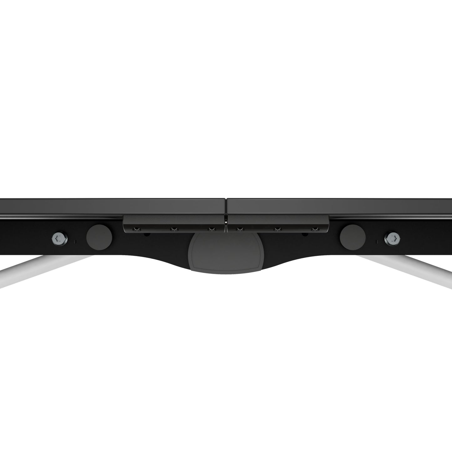 MARA - TIMMY LIBRO Konferenztisch | Bootsform, 3200 x 1200 mm (10 - 14 Personen), rollbar, faltbar, Anthrazit