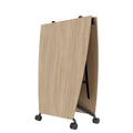 MARA - TIMMY LIBRO Konferenztisch | Bootsform, 3200 x 1200 mm (10 - 14 Personen), rollbar, faltbar, Bernsteineiche - 8 Thumbnail Image