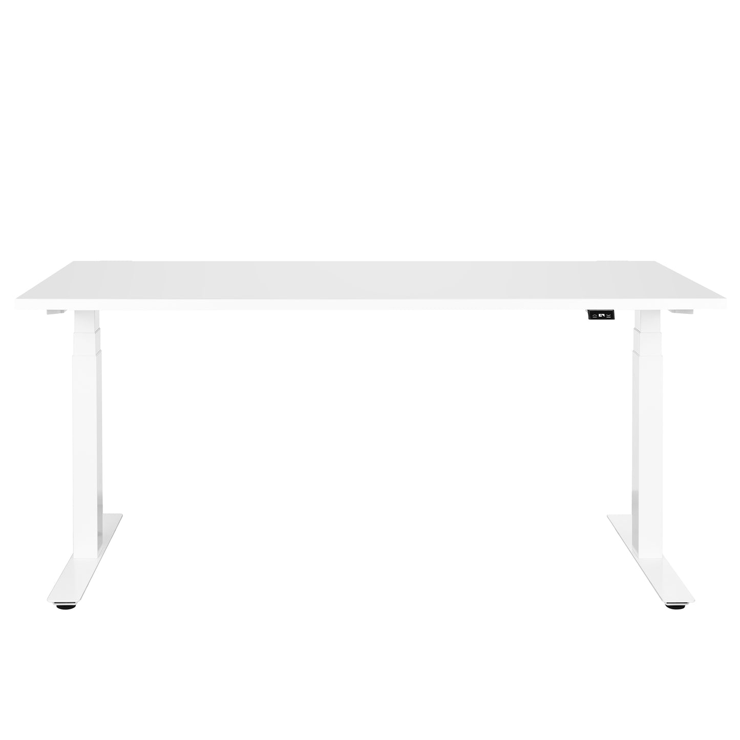 König + Neurath – Active T Motorschreibtisch | 1600 x 800 mm, elektrisch höhenverstellbar, elektrifiziert, Weiß