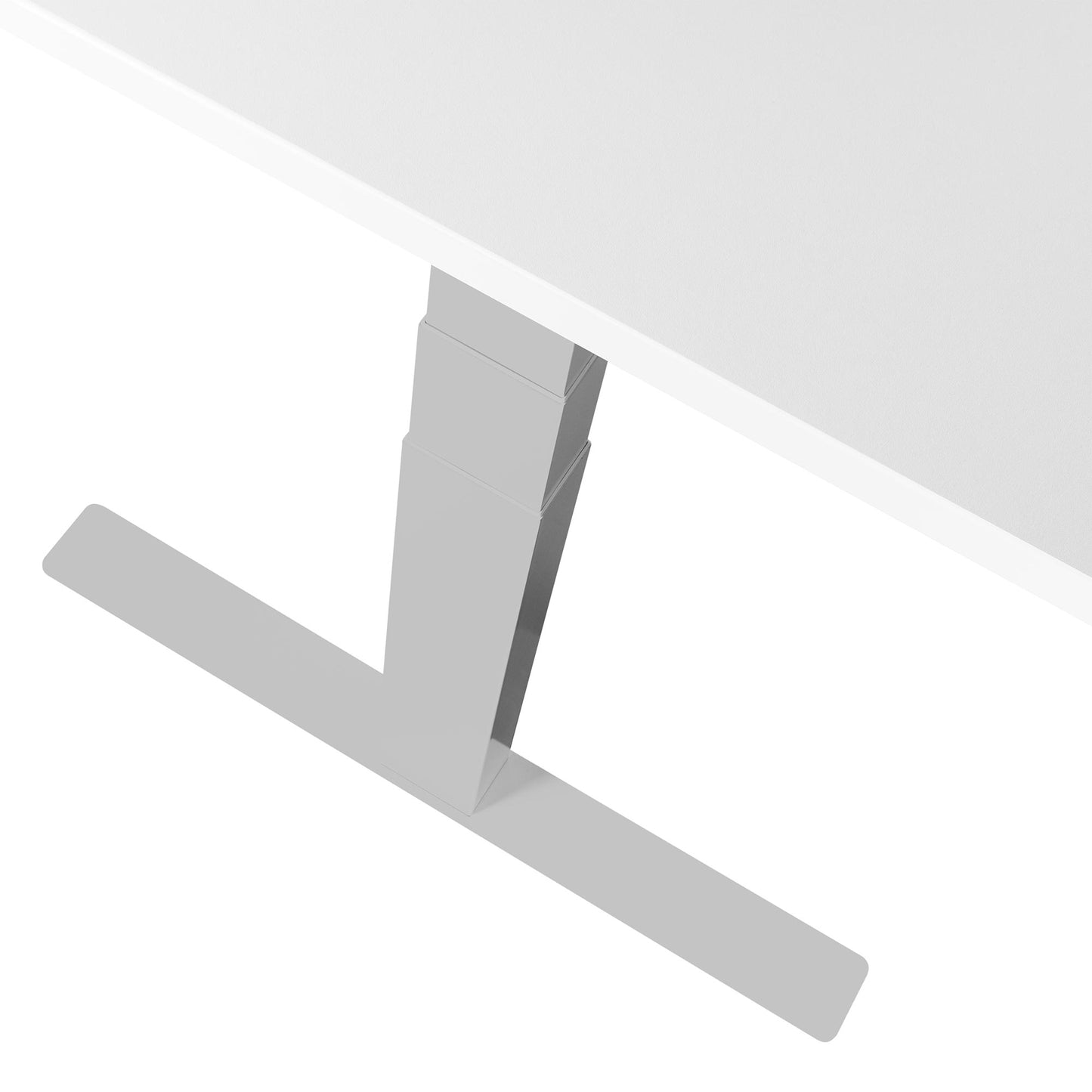 König + Neurath – Active T Motorschreibtisch | 1600 x 800 mm, elektrisch höhenverstellbar, elektrifiziert, Weiß