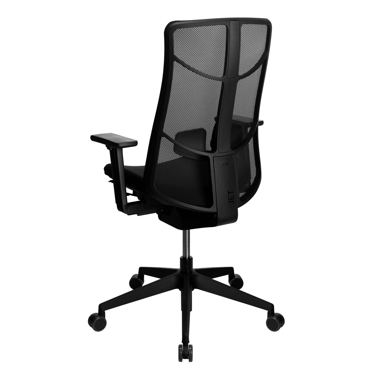 König + Neurath - JET.III office swivel chair | Mesh back, lumbar support, black
