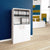 CHOICE Combine cabinet | 4 Oh, 800 x 1465 mm, white