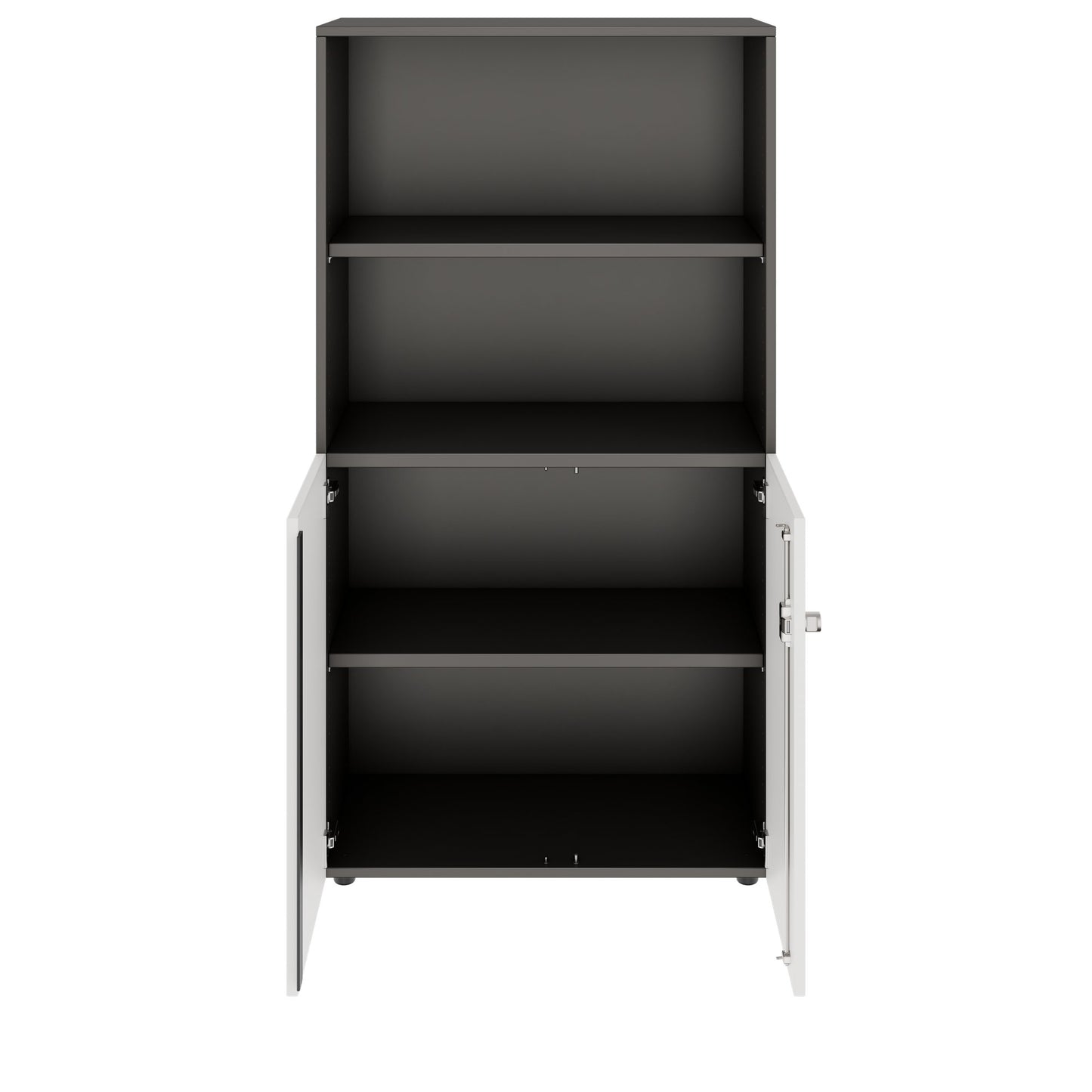 PRO Combine cabinet | 4 Oh, 800 x 1510 mm, graphite / white