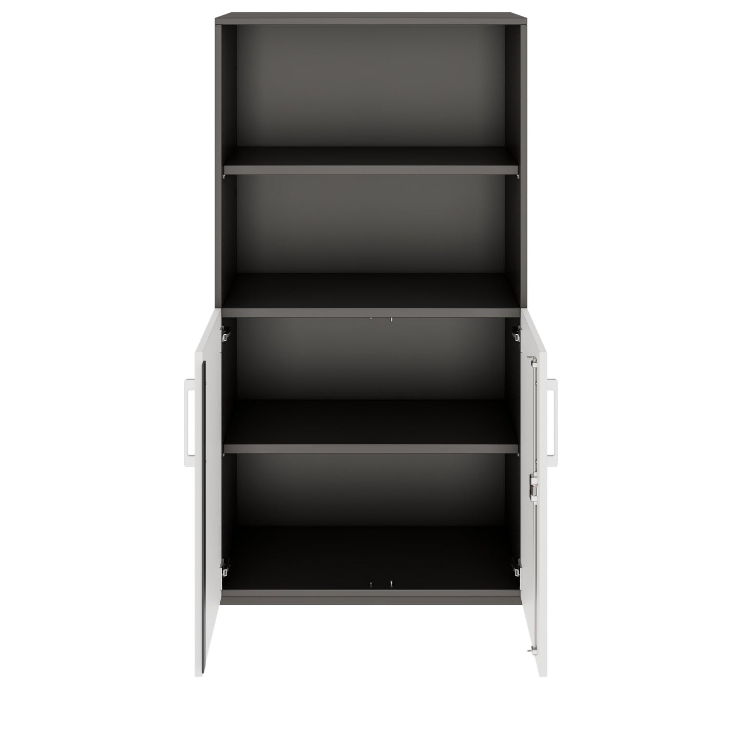 PRO Combine cabinet | 4 Oh, 800 x 1510 mm, graphite / white