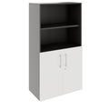 PRO Combine cabinet | 4 Oh, 800 x 1510 mm, graphite / white - 1 Thumbnail Image