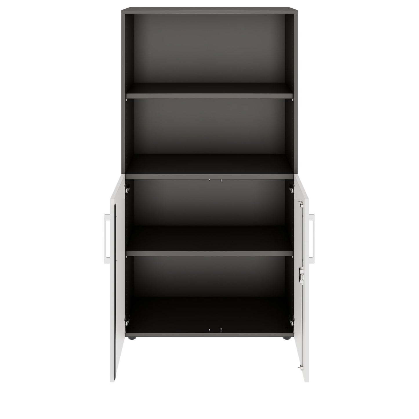 PRO Combine cabinet | 4 Oh, 800 x 1510 mm, graphite / white