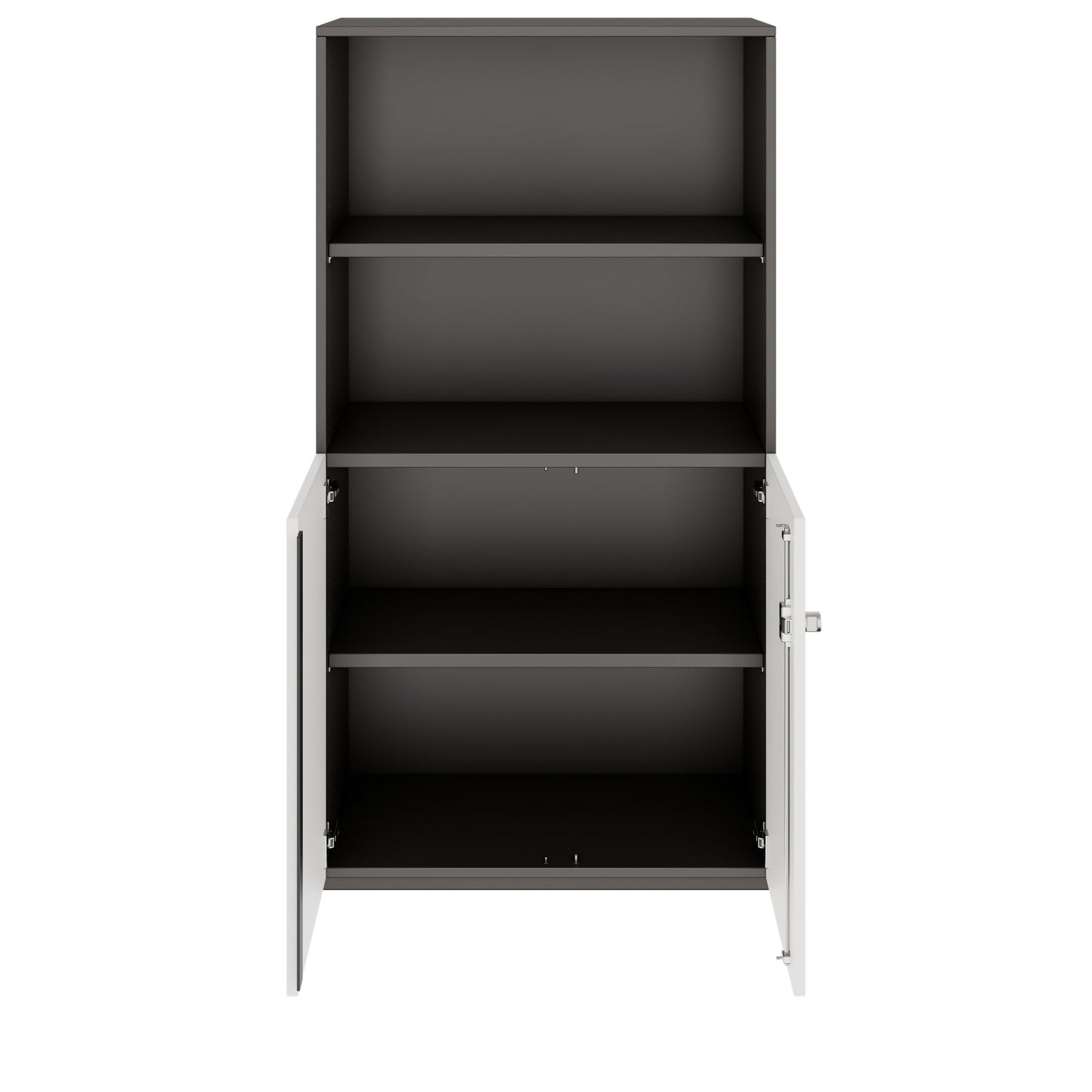 PRO Combine cabinet | 4 Oh, 800 x 1510 mm, graphite / white