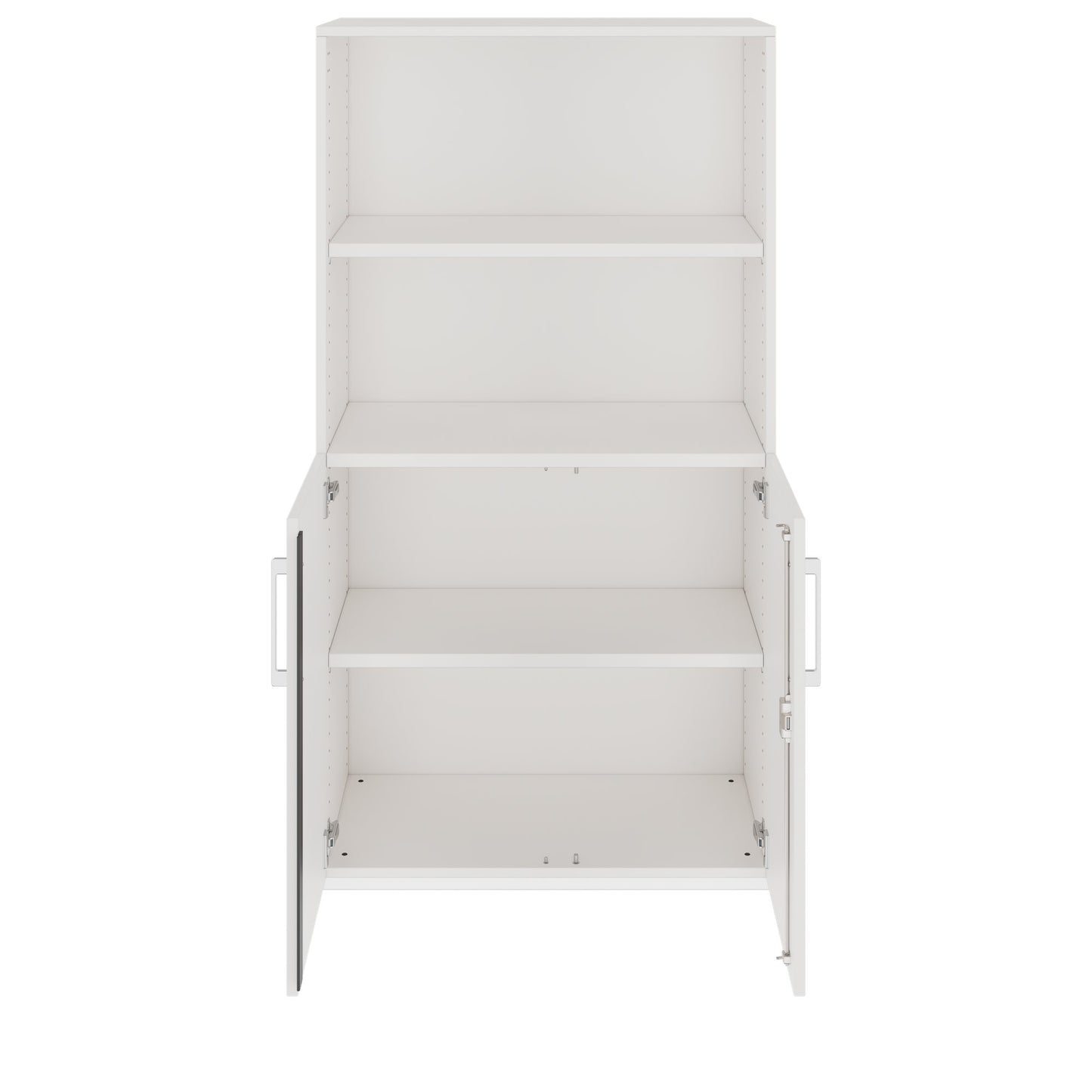 PRO Armoire combinée | 4 OH, 800 x 1510 mm, blanc