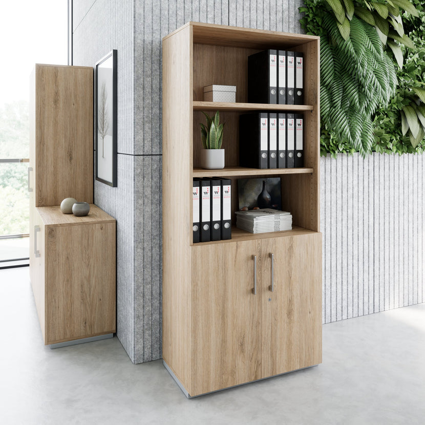 PRO Combinez l'armoire | 5 oh, 800 x 1880 mm, chêne naturel