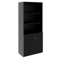 PRO Kombischrank | 5 OH, 800 x 1880 mm, Schwarz - 1 Thumbnail Image