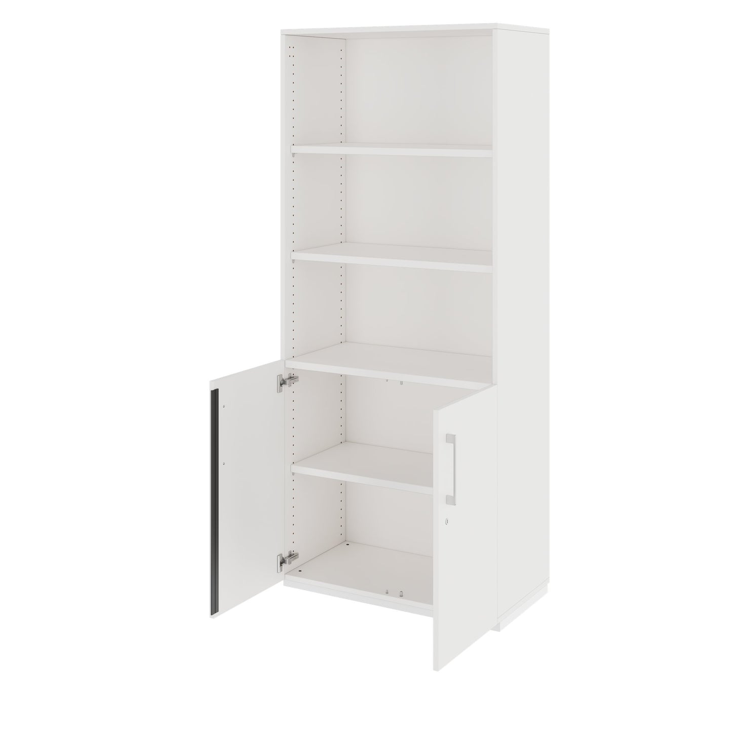 PRO Combina il cabinet | 5 OH, 800 x 1880 mm, bianco