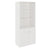 PRO Combination cabinet | 5 U, 800 x 1880 mm, white