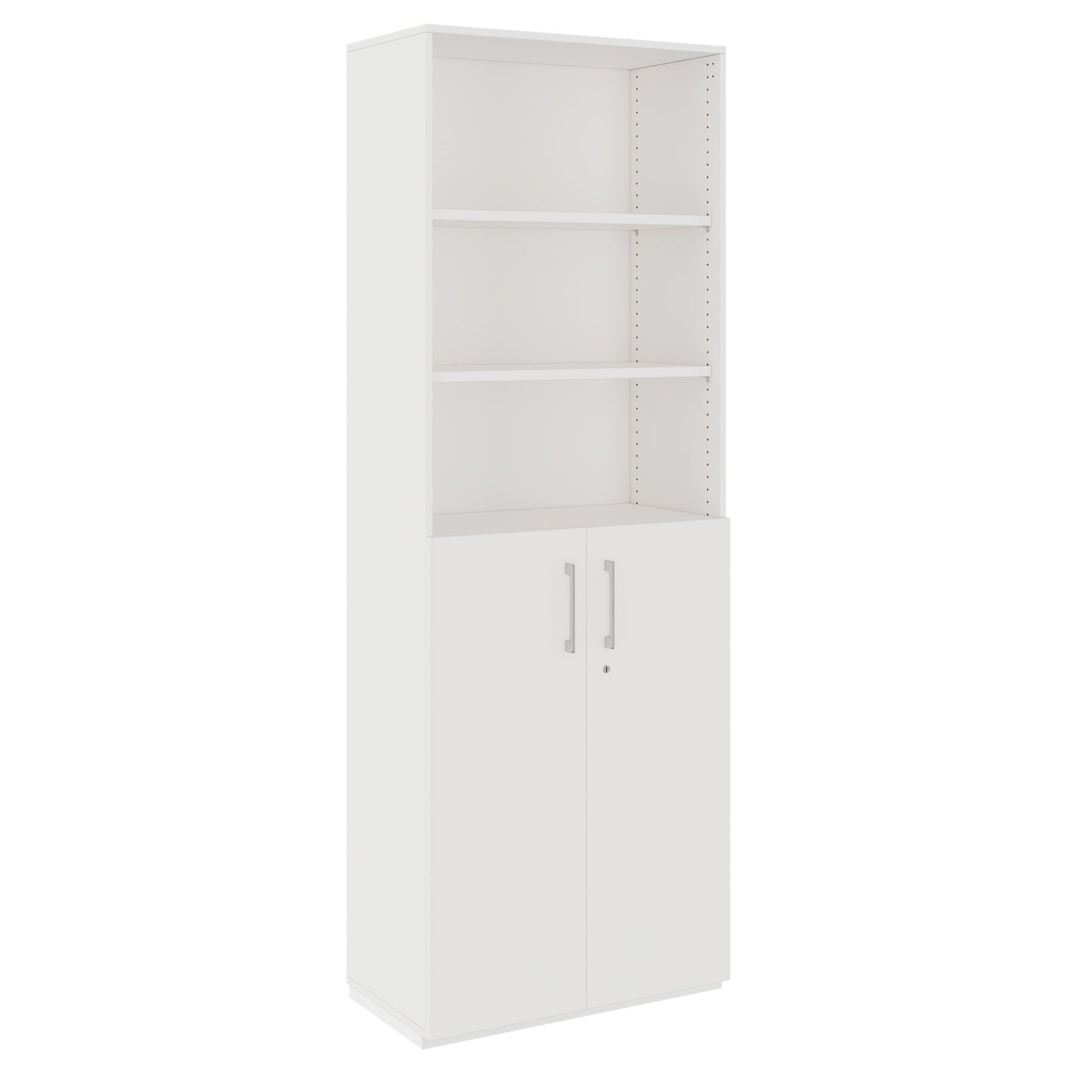 PRO combination cabinet | 6 OH, 800 x 2250 mm, white