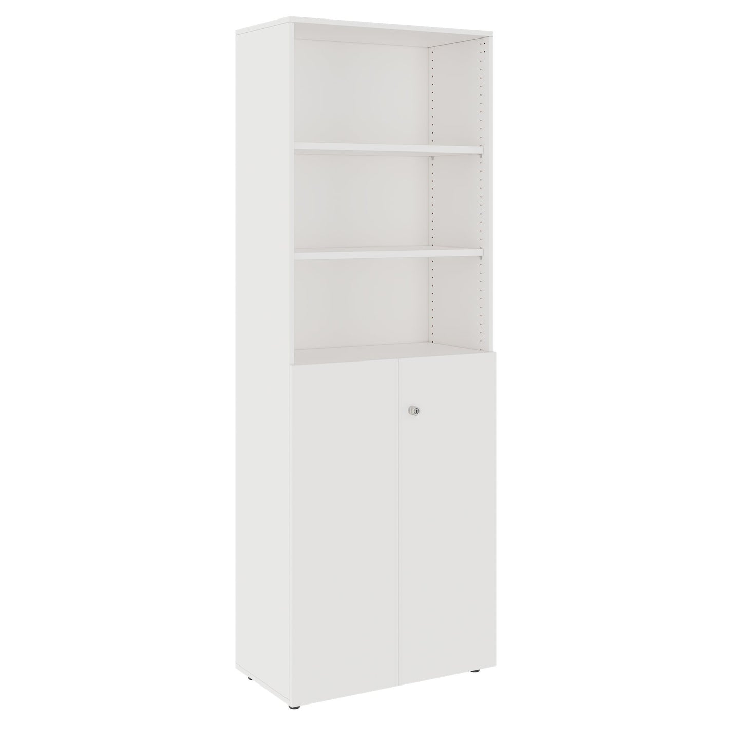 PRO combination cabinet | 6 OH, 800 x 2250 mm, white