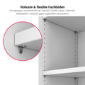 PRO Combina il cabinet | 6 OH, 800 x 2250 mm, bianco - 10 Thumbnail Image