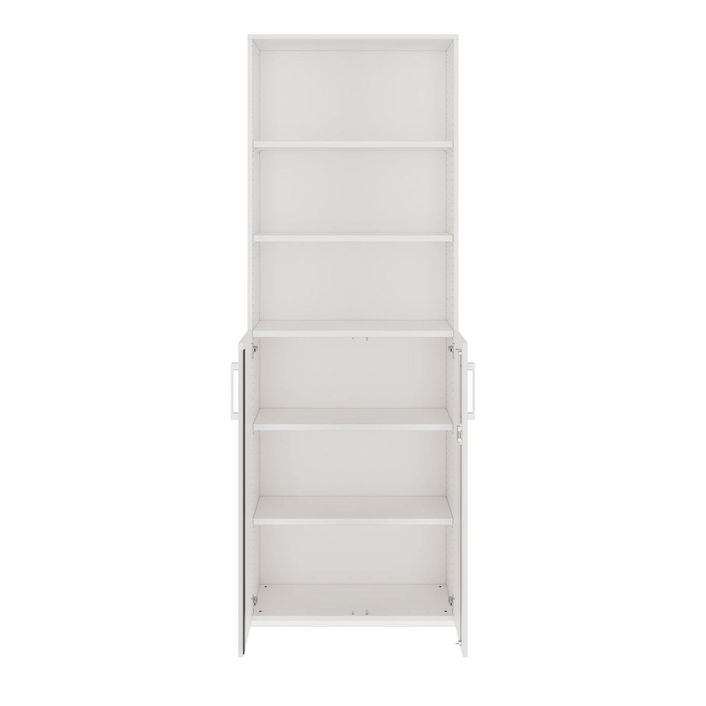 PRO combination cabinet | 6 OH, 800 x 2250 mm, white