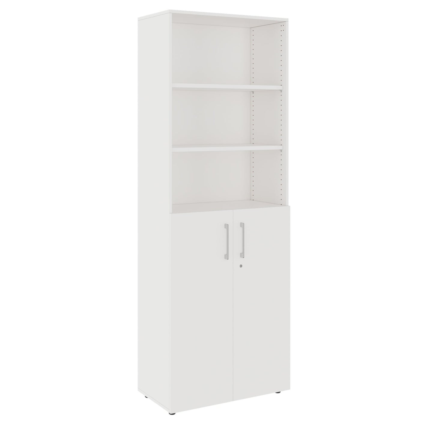 PRO combination cabinet | 6 OH, 800 x 2250 mm, white