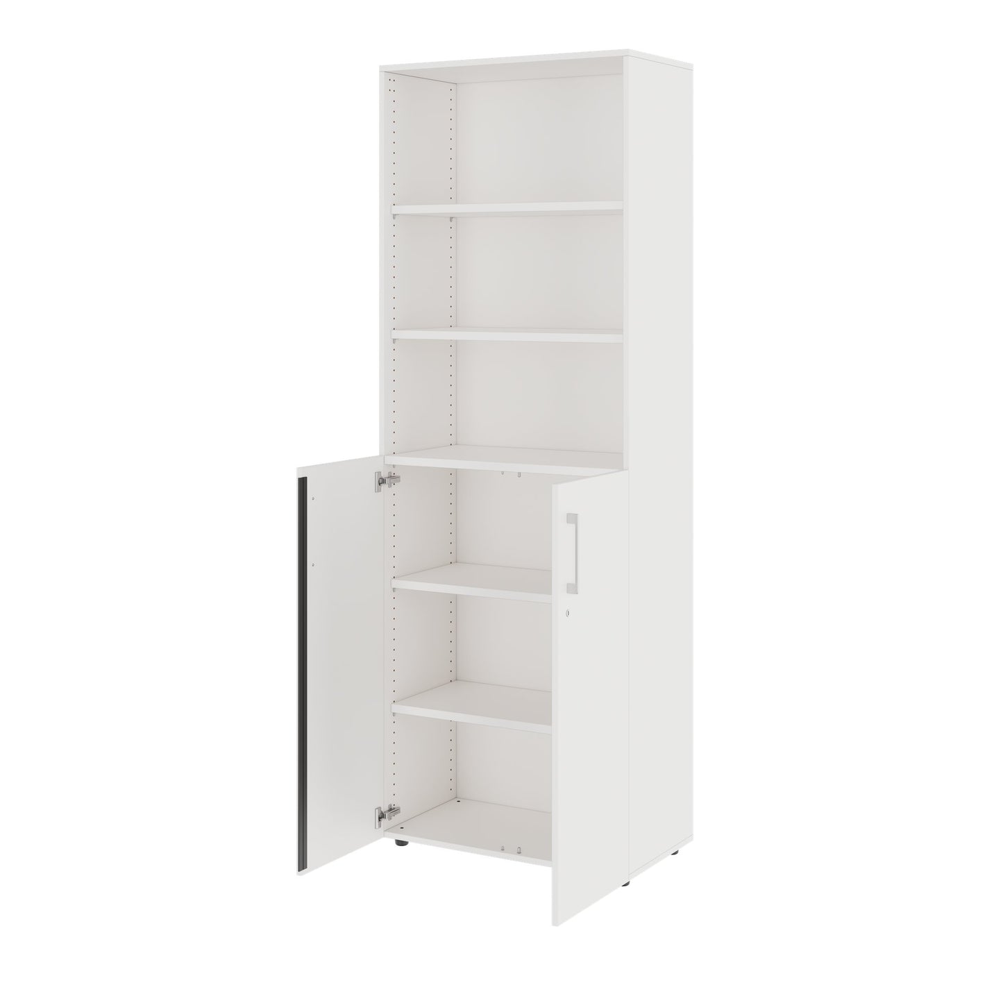 PRO combination cabinet | 6 OH, 800 x 2250 mm, white
