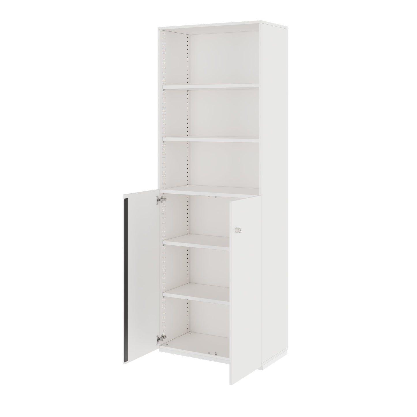 PRO combination cabinet | 6 OH, 800 x 2250 mm, white