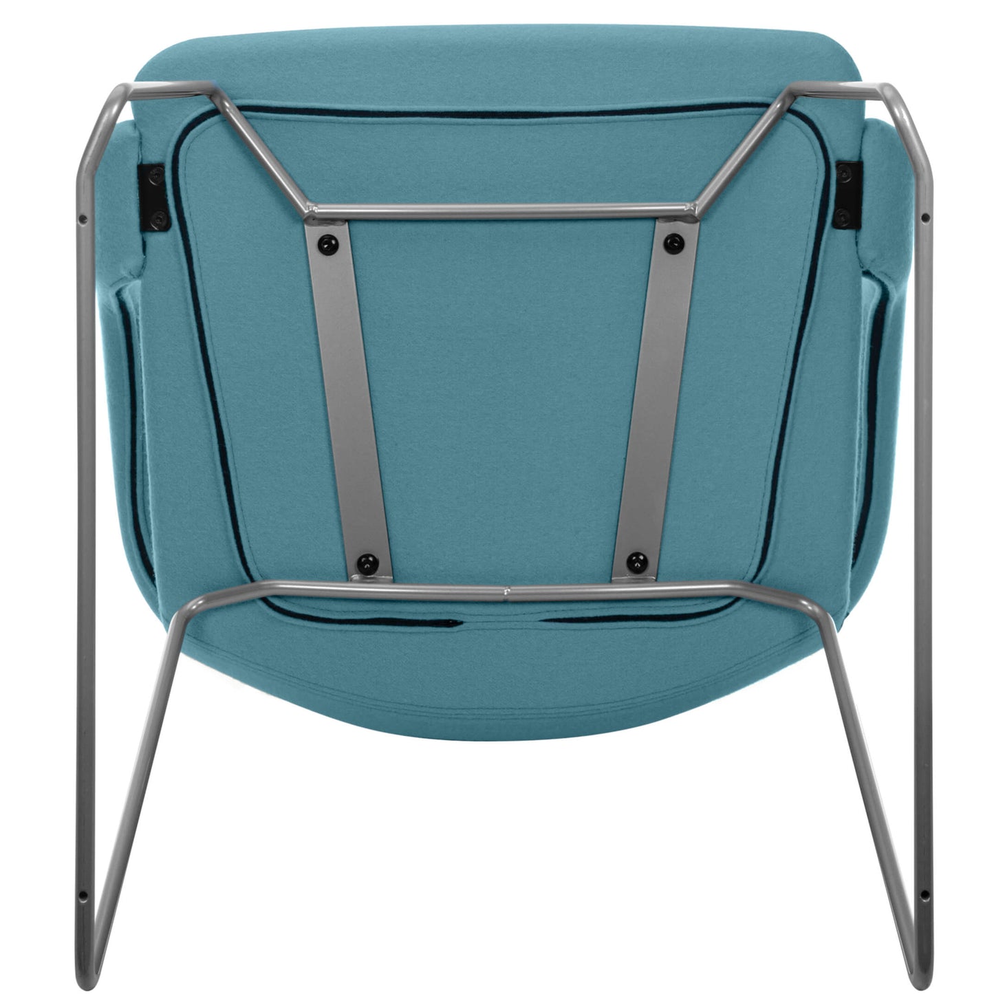 TWIST&SIT conference and visitor chair | Sled base, wool cover SYNERGY