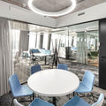 TWIST&SIT visitor and conference chair | Sled base, wool cover SYNERGY - 25 Thumbnail Image