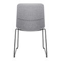 TWIST&SIT visitor and conference chair | Sled base, wool cover SYNERGY - 5 Thumbnail Image