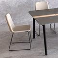 TWIST&SIT visitor and conference chair | Sled base, wool cover SYNERGY - 21 Thumbnail Image