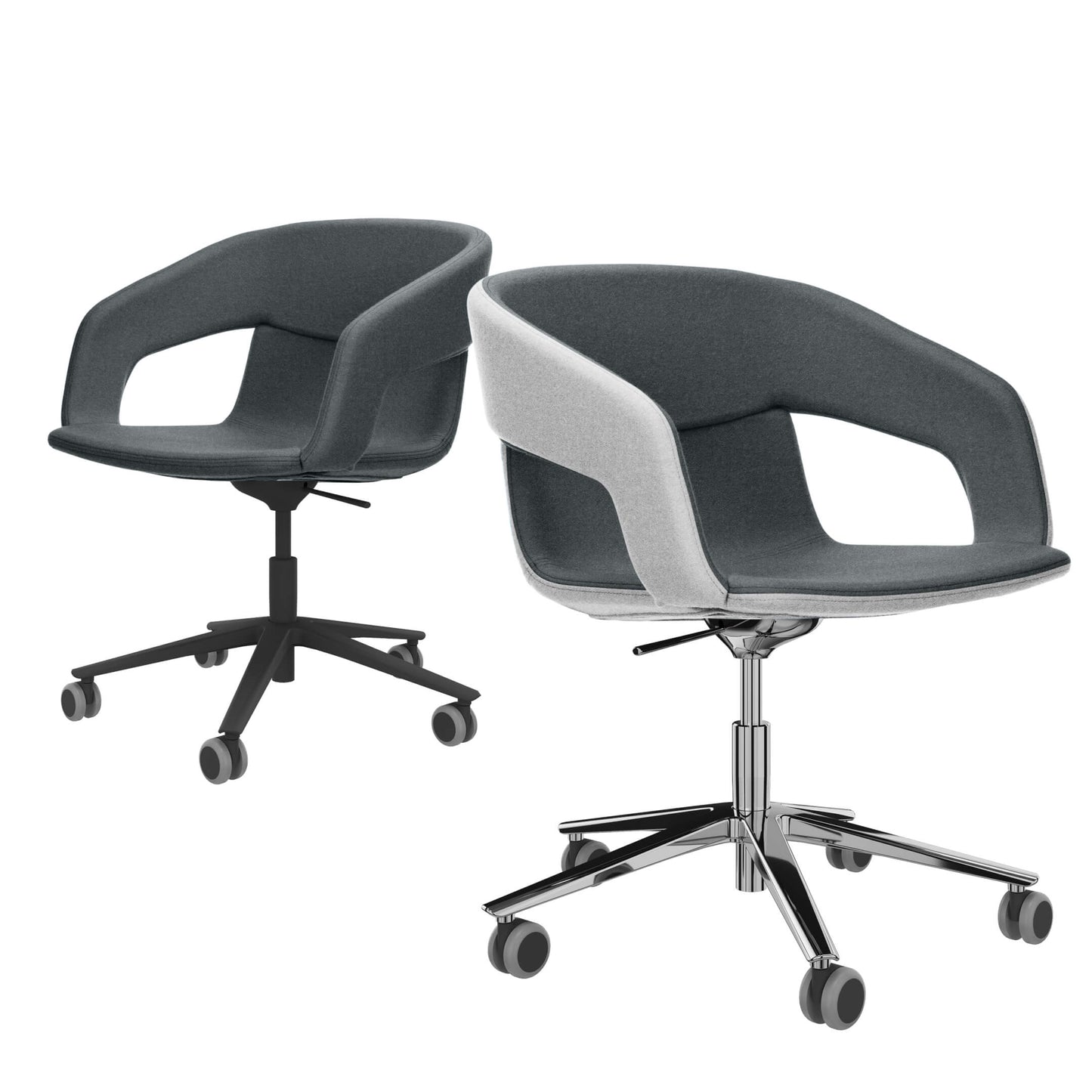 TWIST&SIT Chaise dogging | Rollbar, réglable en hauteur, synergie de couverture en laine
