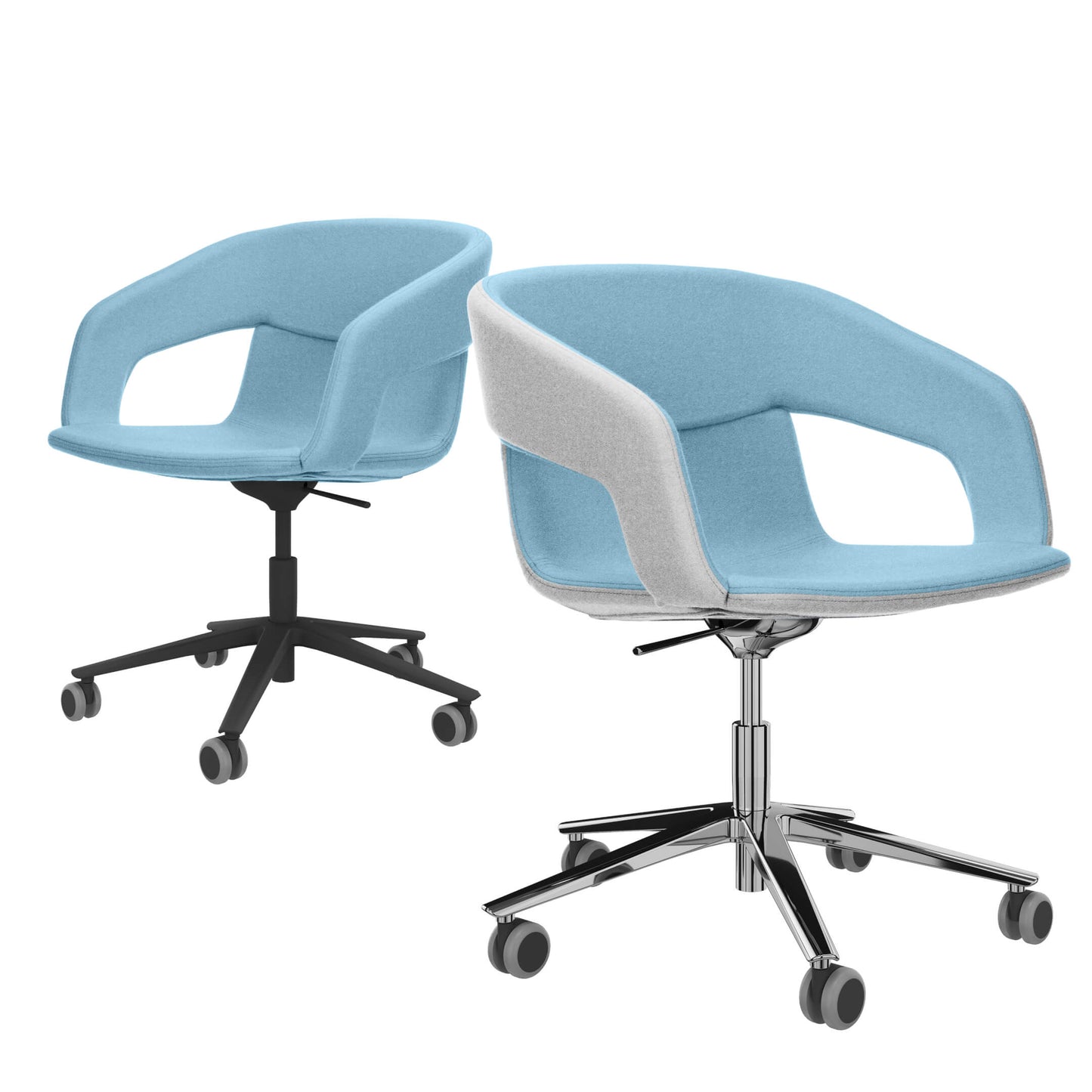 TWIST&SIT Chaise dogging | Rollbar, réglable en hauteur, synergie de couverture en laine