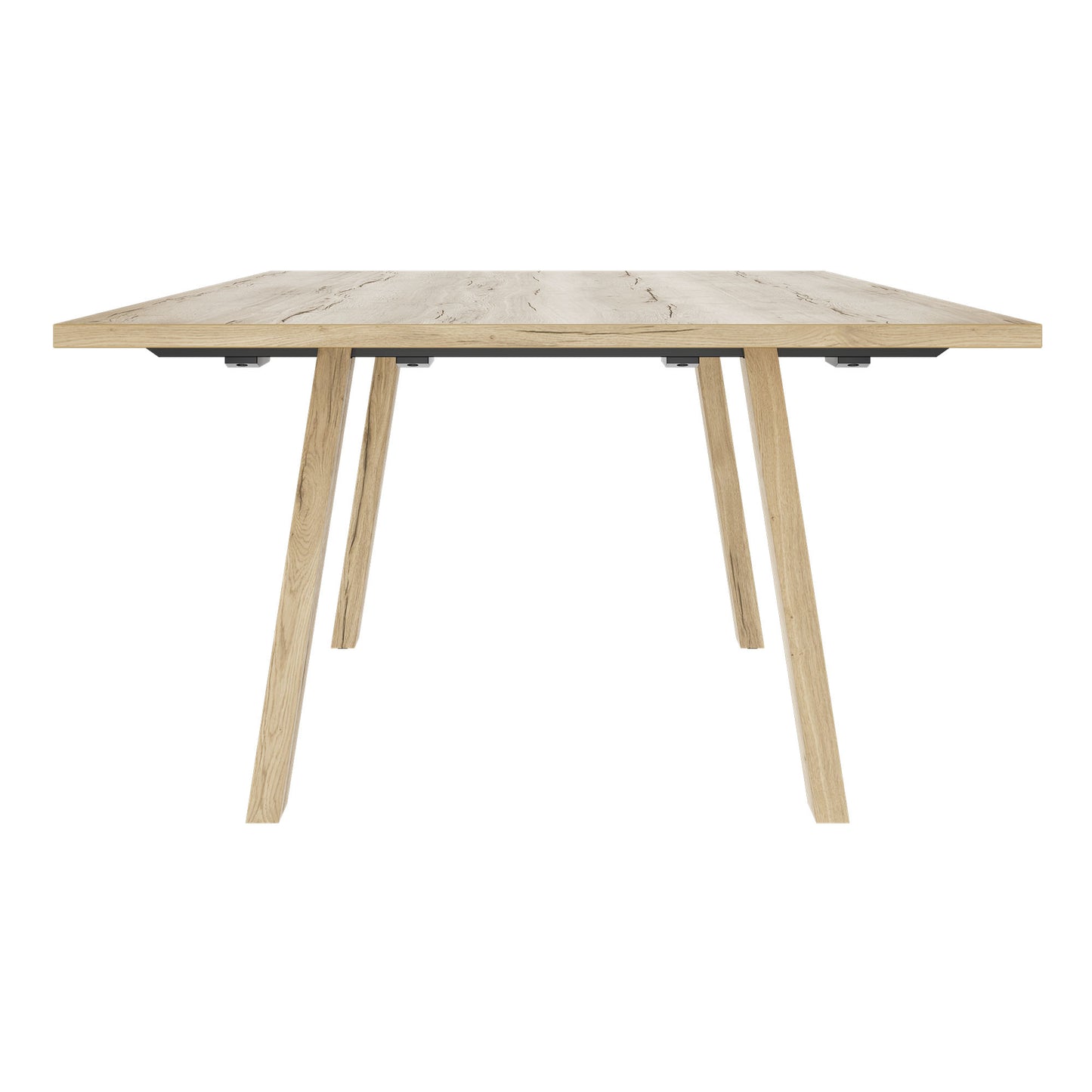 BRALCO TAKE OFF FARM Conference table | 1800 - 2760 mm (8 - 12 persons), cable flap optional, wild oak