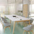 NOVA WOOD Konferenztisch | Massivholz-Gestell, 2800 x 1200 mm, Weiß