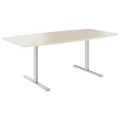 T-EASY Konferenztisch | Bootsform, 1800 - 2000 mm (6 - 10 Personen), Ahorn - 1 Thumbnail Image