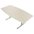 T-EASY Konferenztisch | Bootsform, 1800 - 2000 mm (6 - 10 Personen), Ahorn - 3 Thumbnail Image