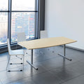 T-EASY Konferenztisch | Bootsform, 1800 - 2000 mm (6 - 10 Personen), Ahorn - 8 Thumbnail Image