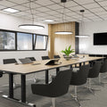 L-Line Conference Table | 3200–4800 mm, integrated cable management, optional media ports - 2 Thumbnail Image
