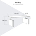 Lano-E 300 P, 2-Motoren-Schreibtisch | 1200-2000 mm, elektrisch höhenverstellbar - 15 Thumbnail Image