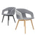 TWIST&SIT Fauteuil salon | Solid wood frame, wool cover synergy