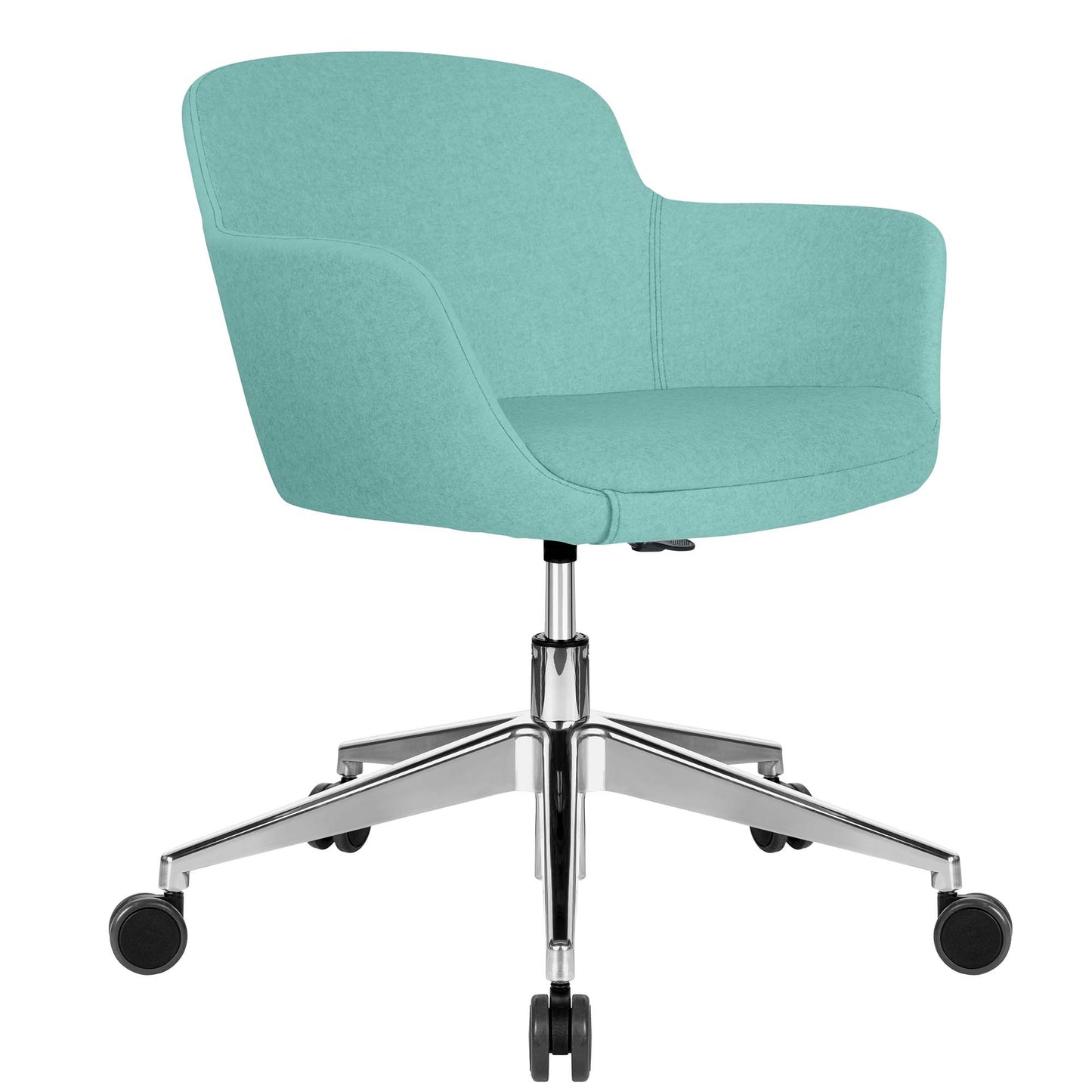 DANAE lounge chair | Rollable, height-adjustable, cover materials LUCIA / VELITO / SYNERGY