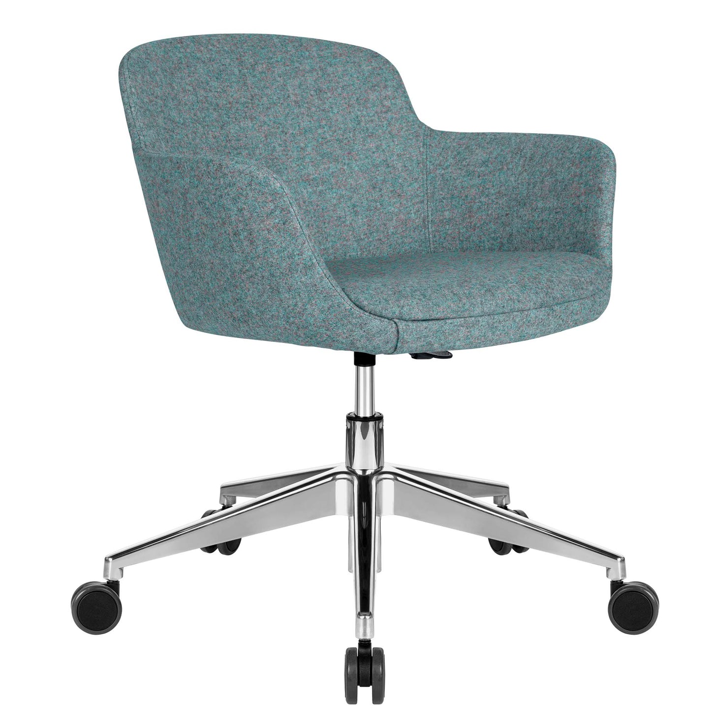 DANAE lounge chair | Rollable, height-adjustable, cover materials LUCIA / VELITO / SYNERGY
