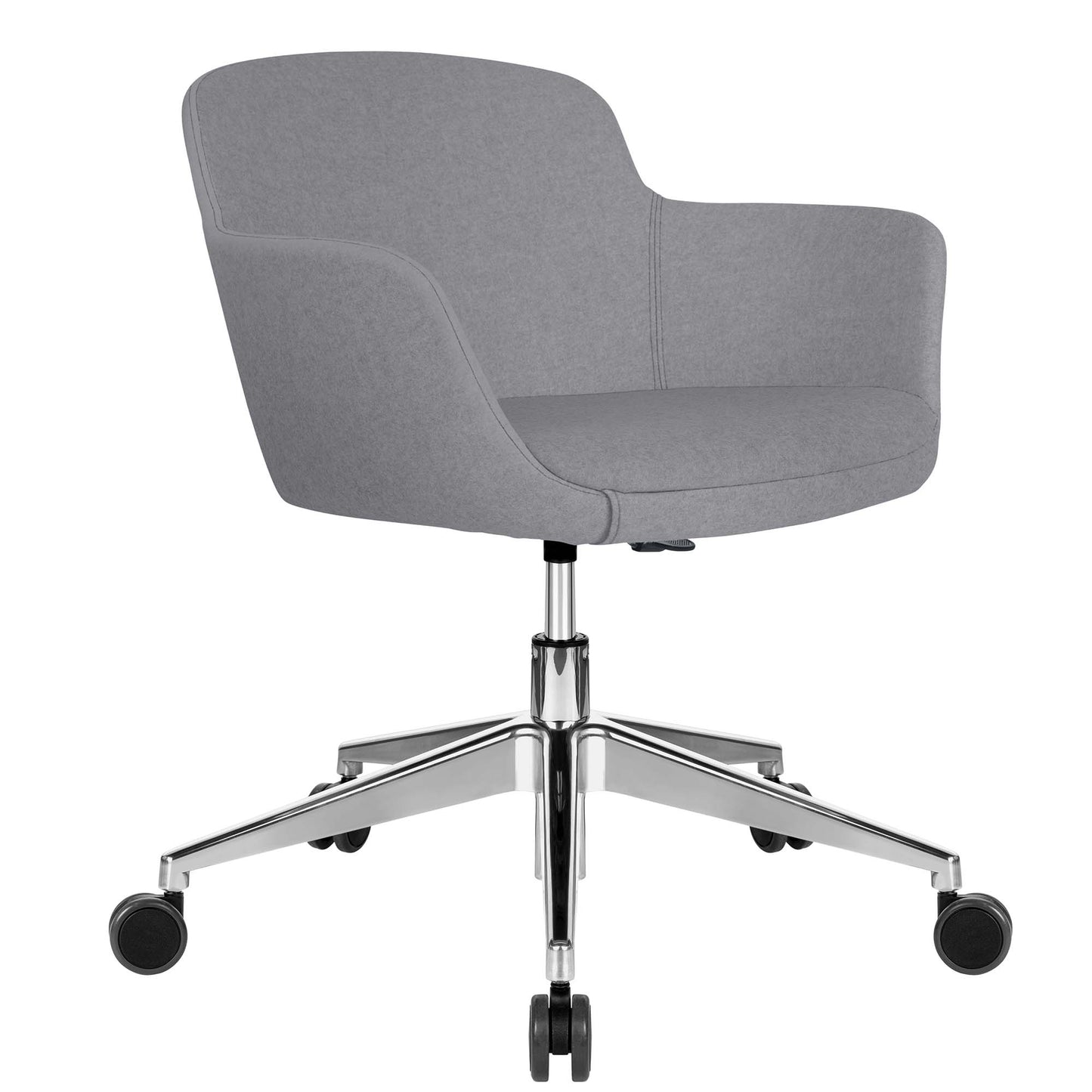 DANAE lounge chair | Rollable, height-adjustable, cover materials LUCIA / VELITO / SYNERGY