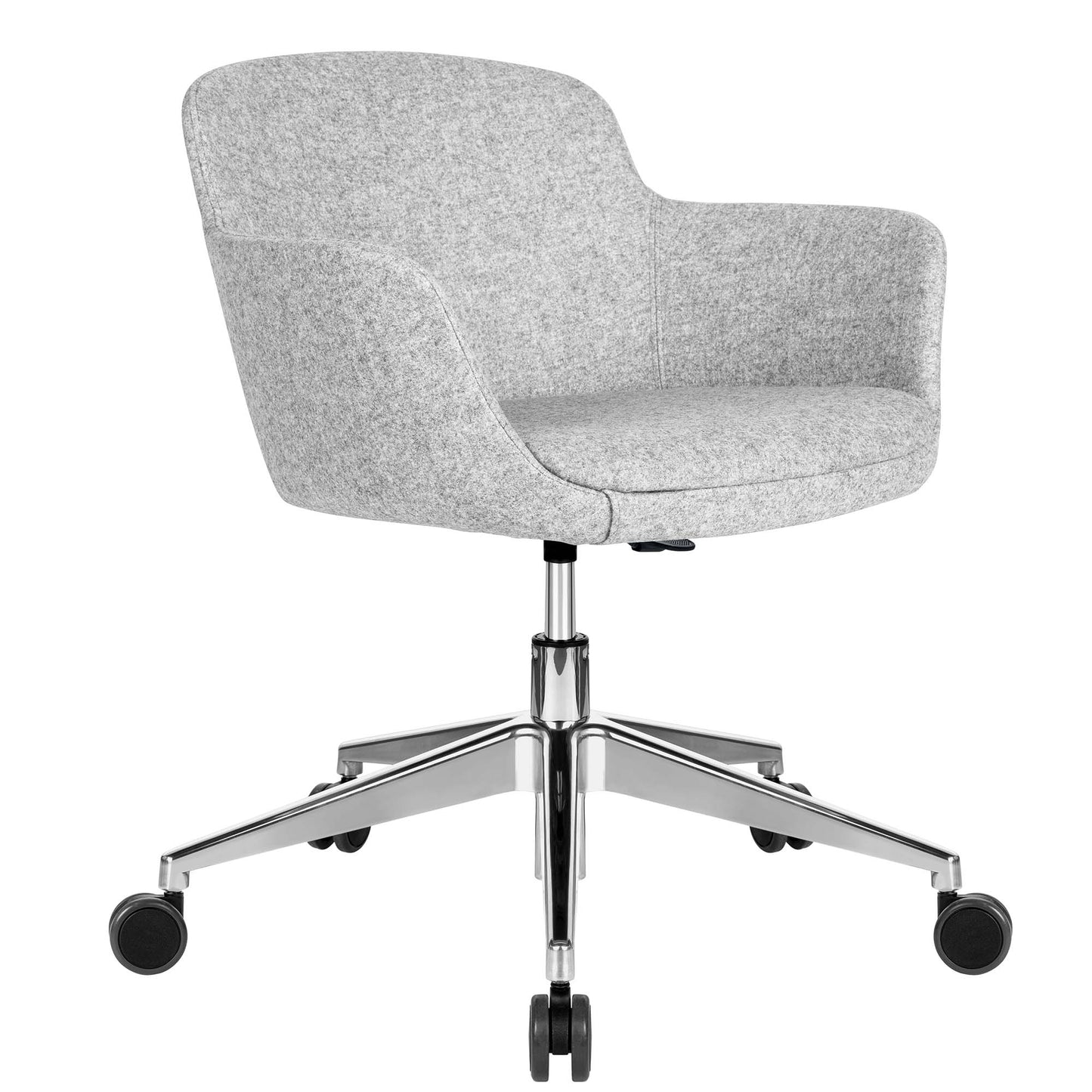 DANAE lounge chair | Rollable, height-adjustable, cover materials LUCIA / VELITO / SYNERGY