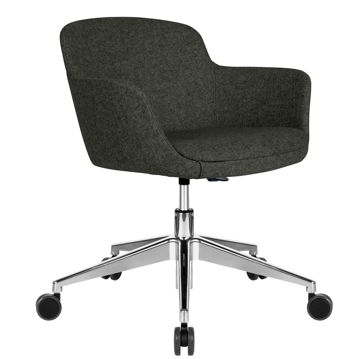 DANAE lounge chair | Rollable, height-adjustable, cover materials LUCIA / VELITO / SYNERGY