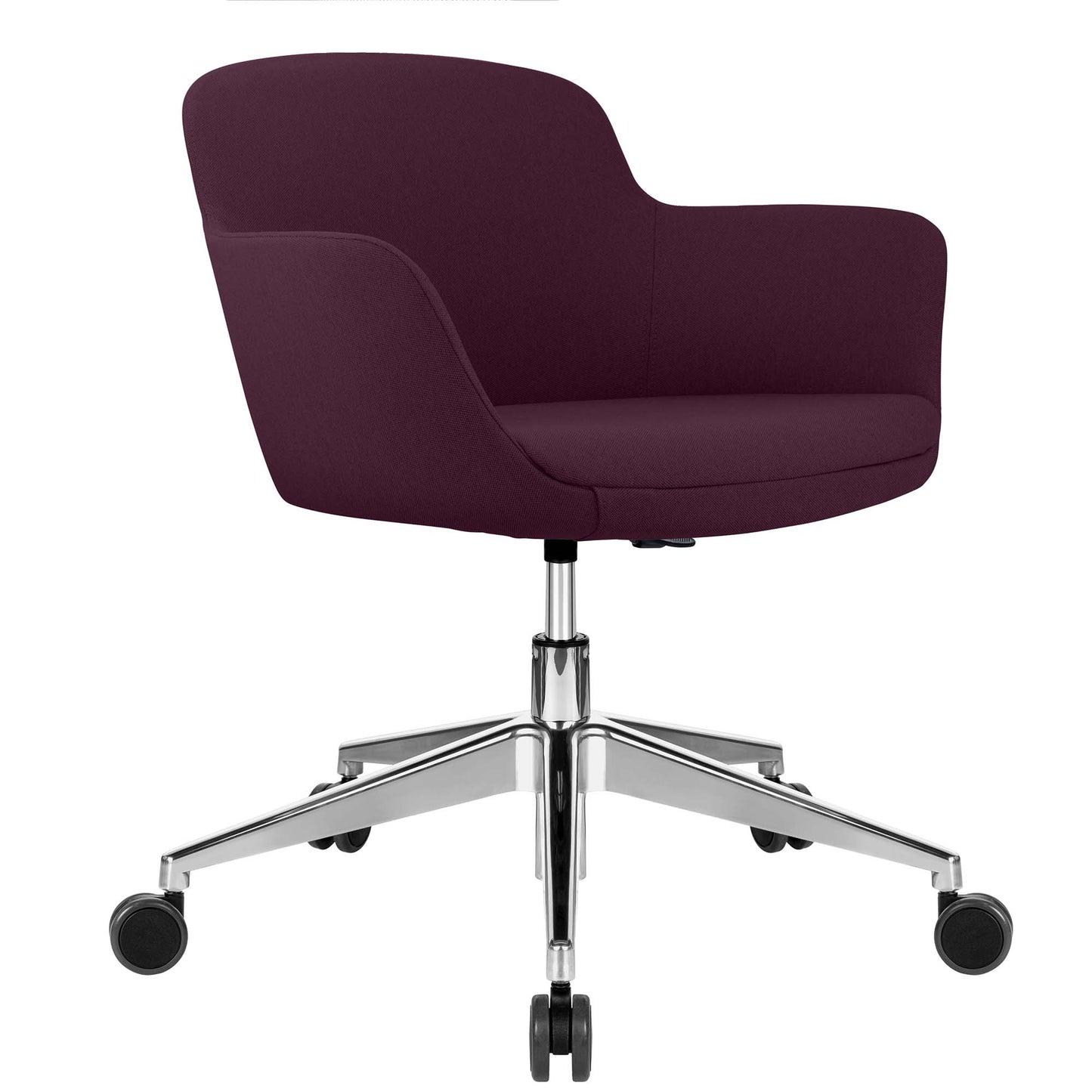 DANAE lounge chair | Rollable, height-adjustable, cover materials LUCIA / VELITO / SYNERGY