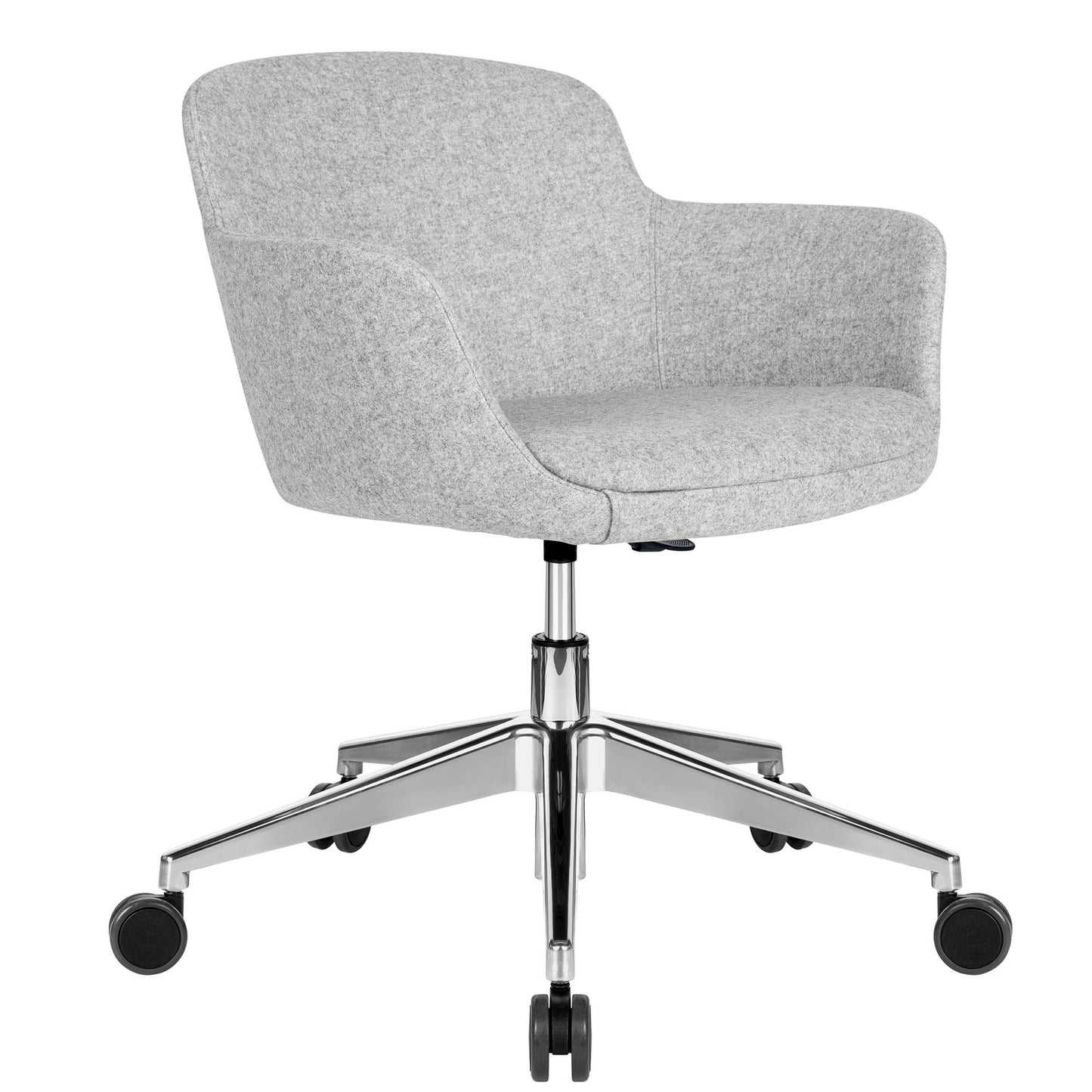 DANAE lounge chair | Rollable, height-adjustable, cover materials LUCIA / VELITO / SYNERGY